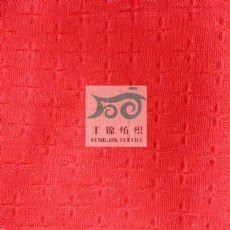 polyster rayon linen jacquard fabric for dress